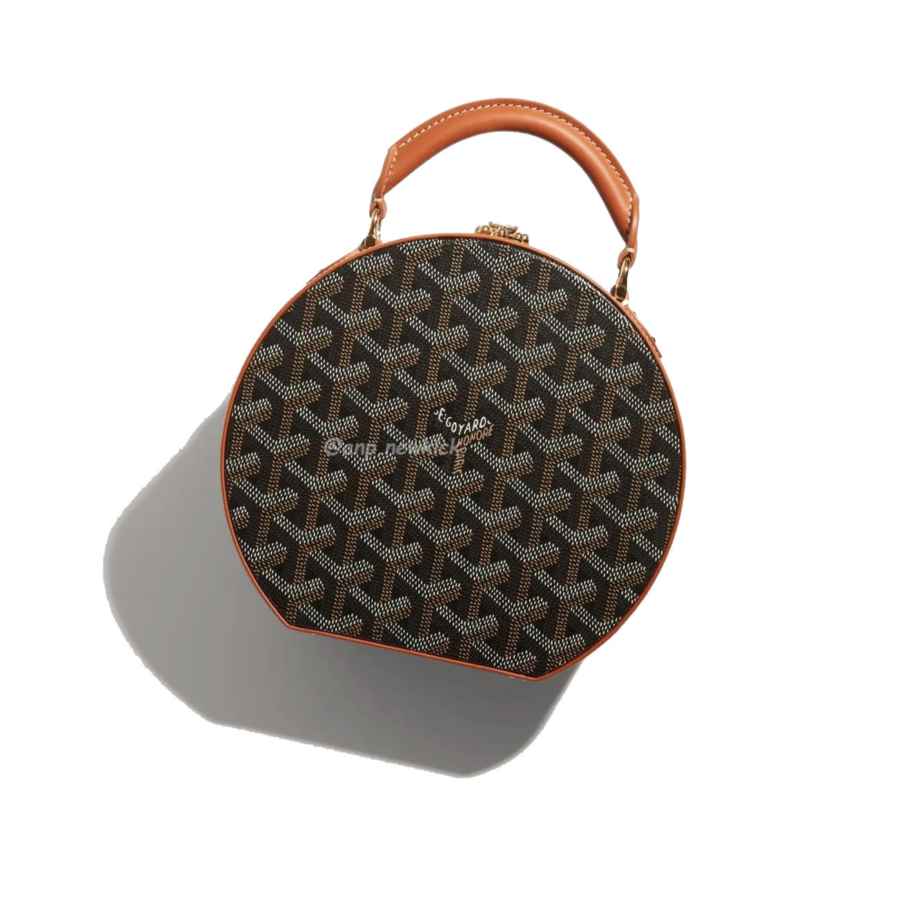 Goyard Alto Hat Box Bag 16.5 Cm X 7 Cm X 18 Cm (21) - www.newkick.vip